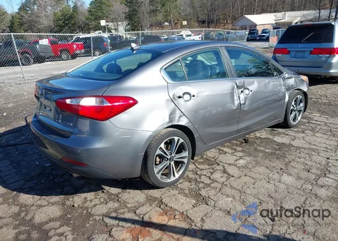 2015 Kia Forte Ex from USA, damaged, VIN KNAFX4A89F5337521